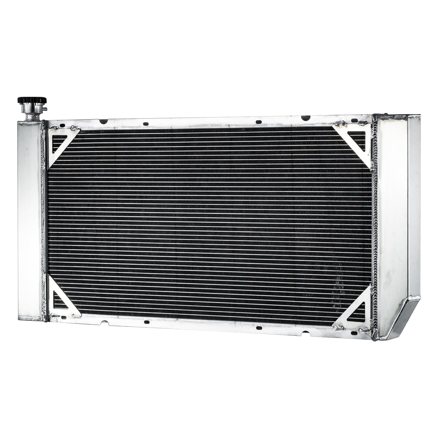 High-Performance 3-Row Aluminum Radiator with Dual 14