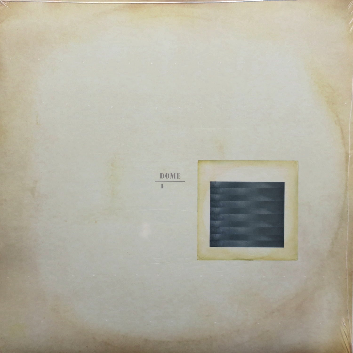 DOME (Wire) '1' Vinyl LP Record - 1980 Experimental Post Punk Album - Perfect for Music Collectors & Post-Punk Enthusiasts