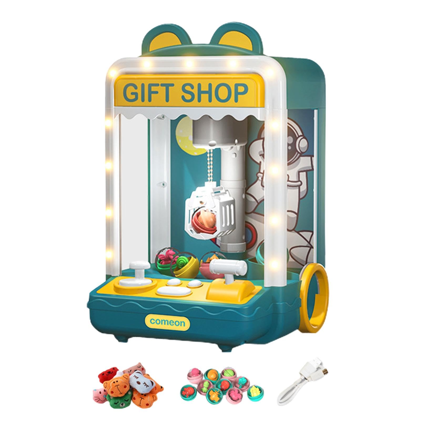Claw Grabber Machine for Kids - Fun Vending Toy Claw Game with Prizes | 19/17/29.5cm | Perfect for Birthday Parties, Arcades & Family Game Nights