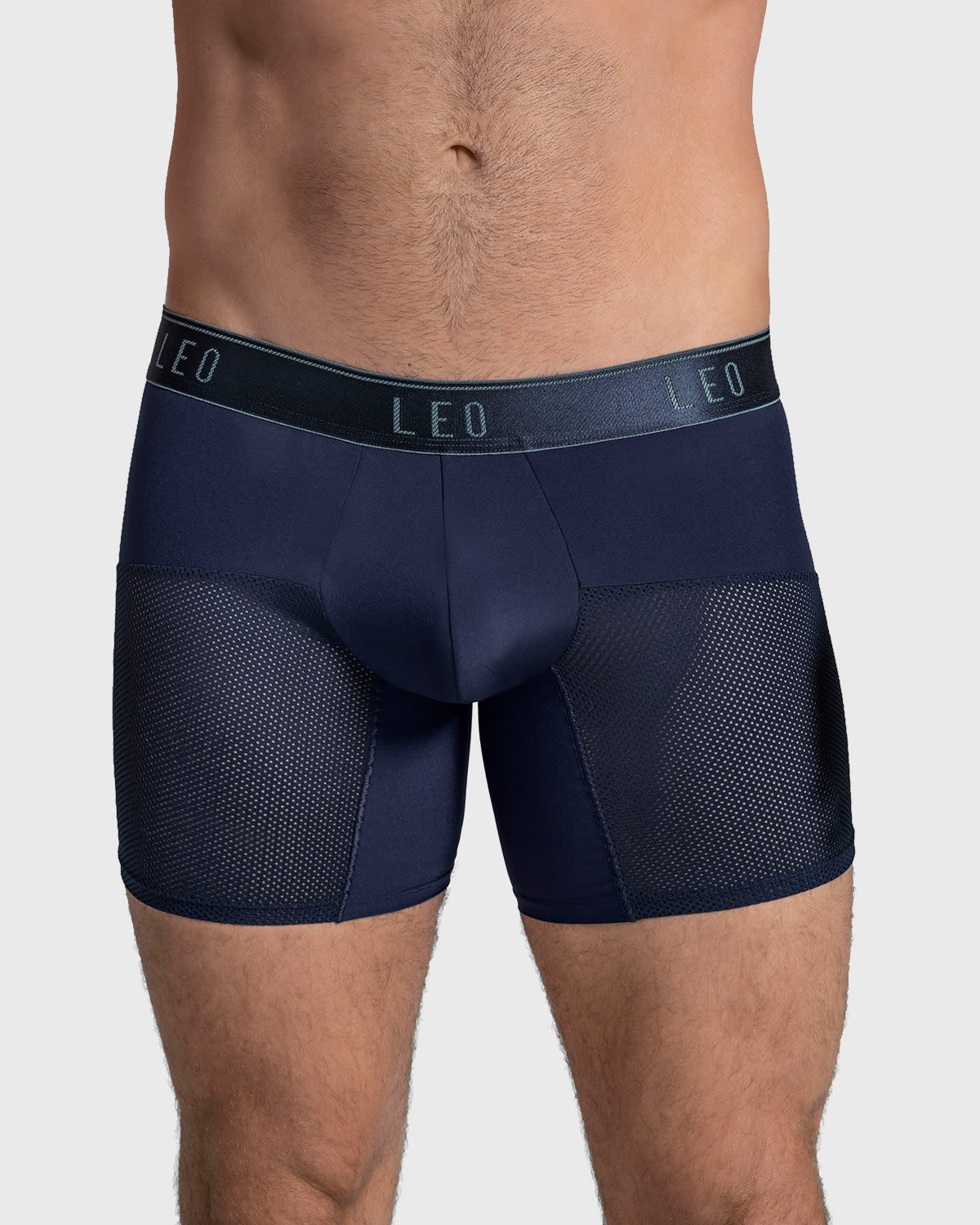 3 Pack High-Tech Mesh Boxer Briefs for Men - Breathable & Comfortable Underwear with Ergonomic Pouch Support - Perfect for Workout, Travel & Everyday Wear