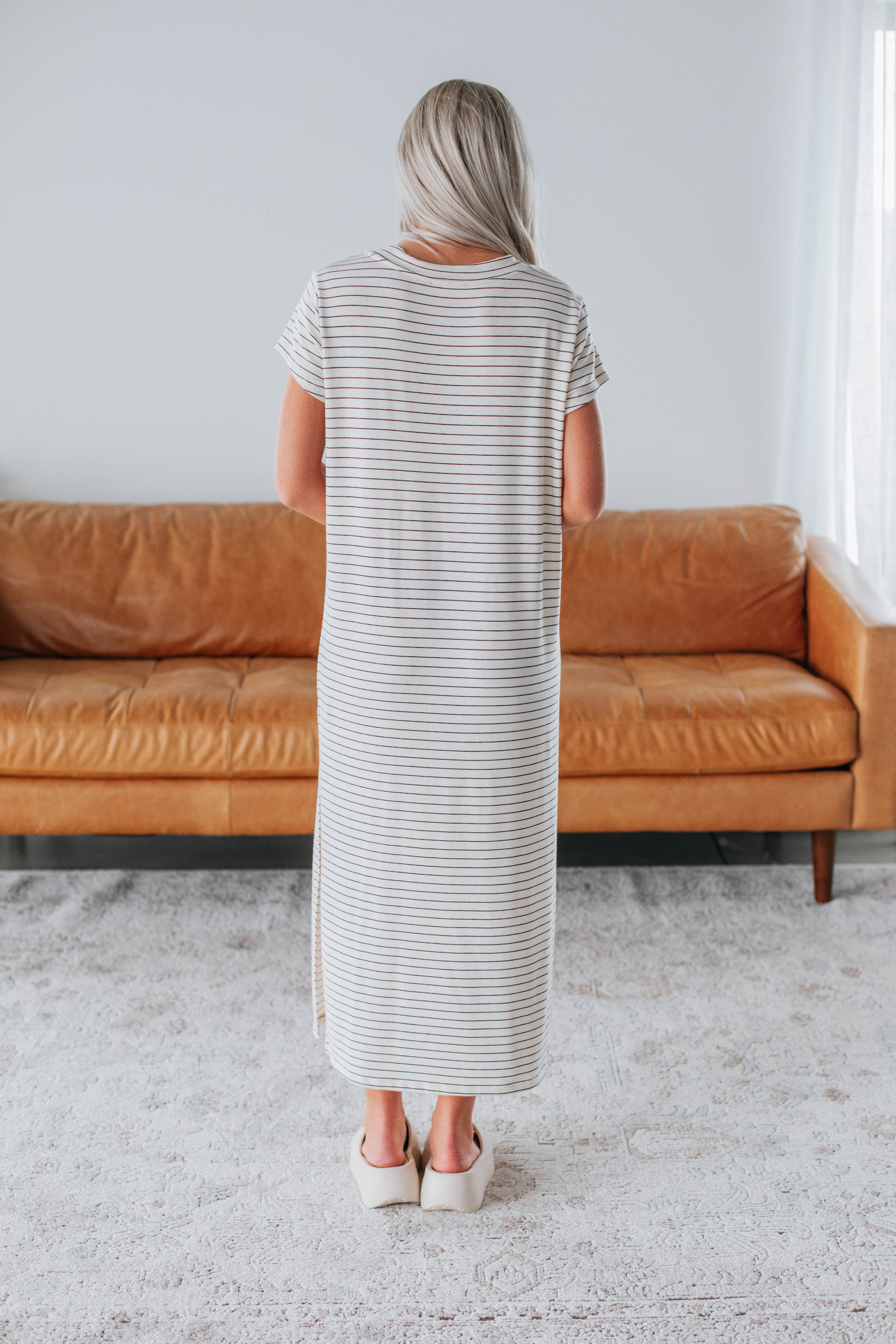 Fletcher Striped Dress for Women - Stylish & Comfortable Summer Casual Dress - Perfect for Office, Party & Vacation