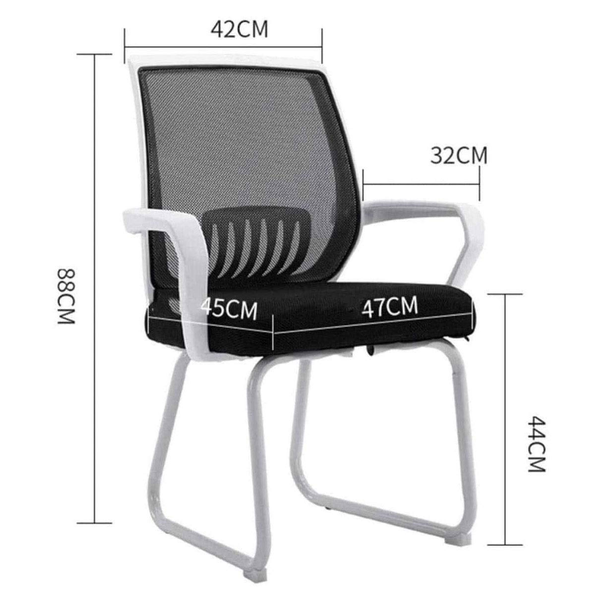 Ergonomic Office Chair - Mesh Swivel Computer Desk Chair with Lumbar Support for Home & Office Use - Perfect for Long Hours Working, Gaming, and Study Sessions