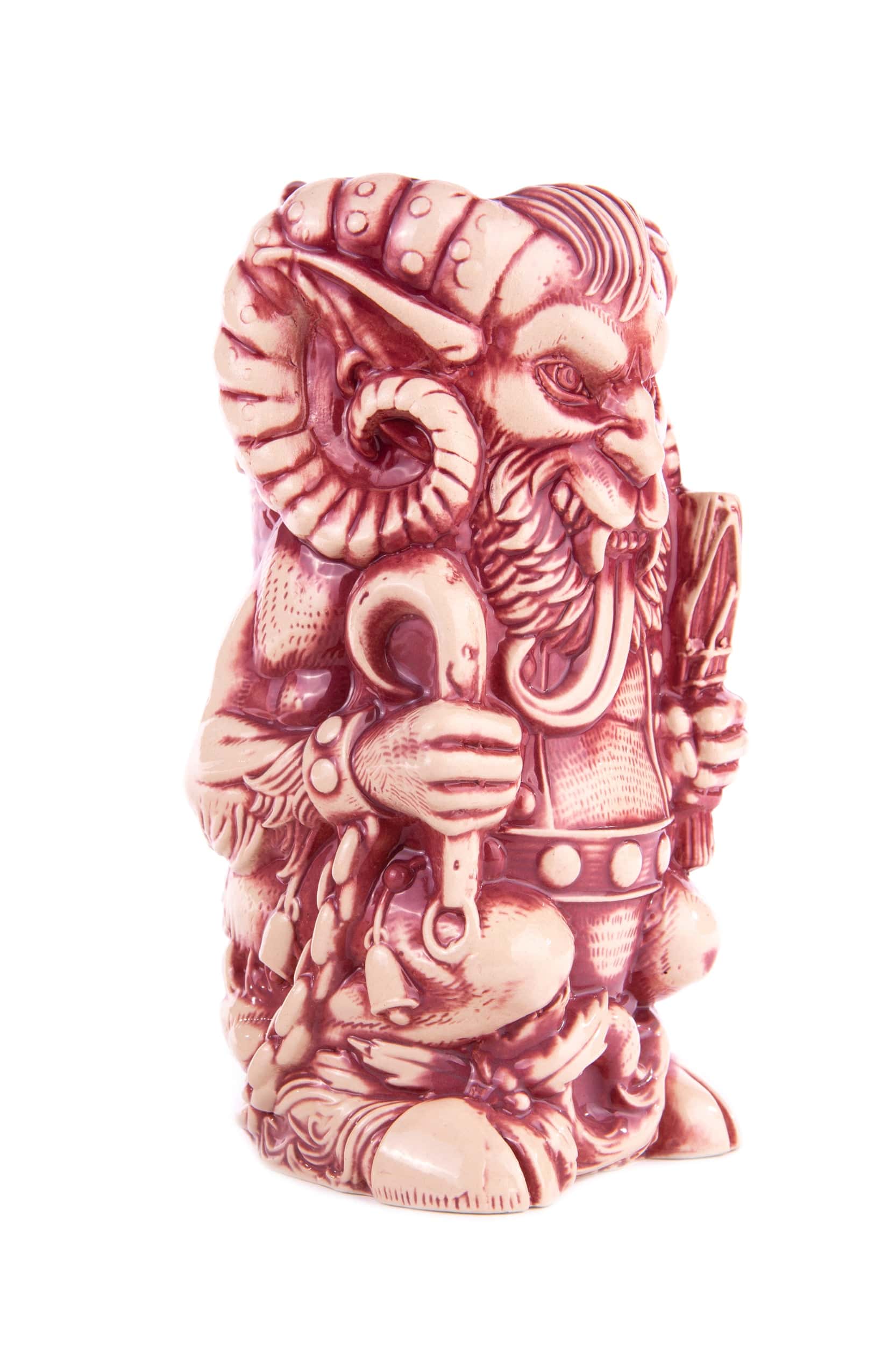 Krampus Designer Series Tiki Mug - Handcrafted Ceramic Halloween Collectible Cup for Cocktails, Coffee & Home Decor | Perfect for Themed Parties, Barware & Gift Giving