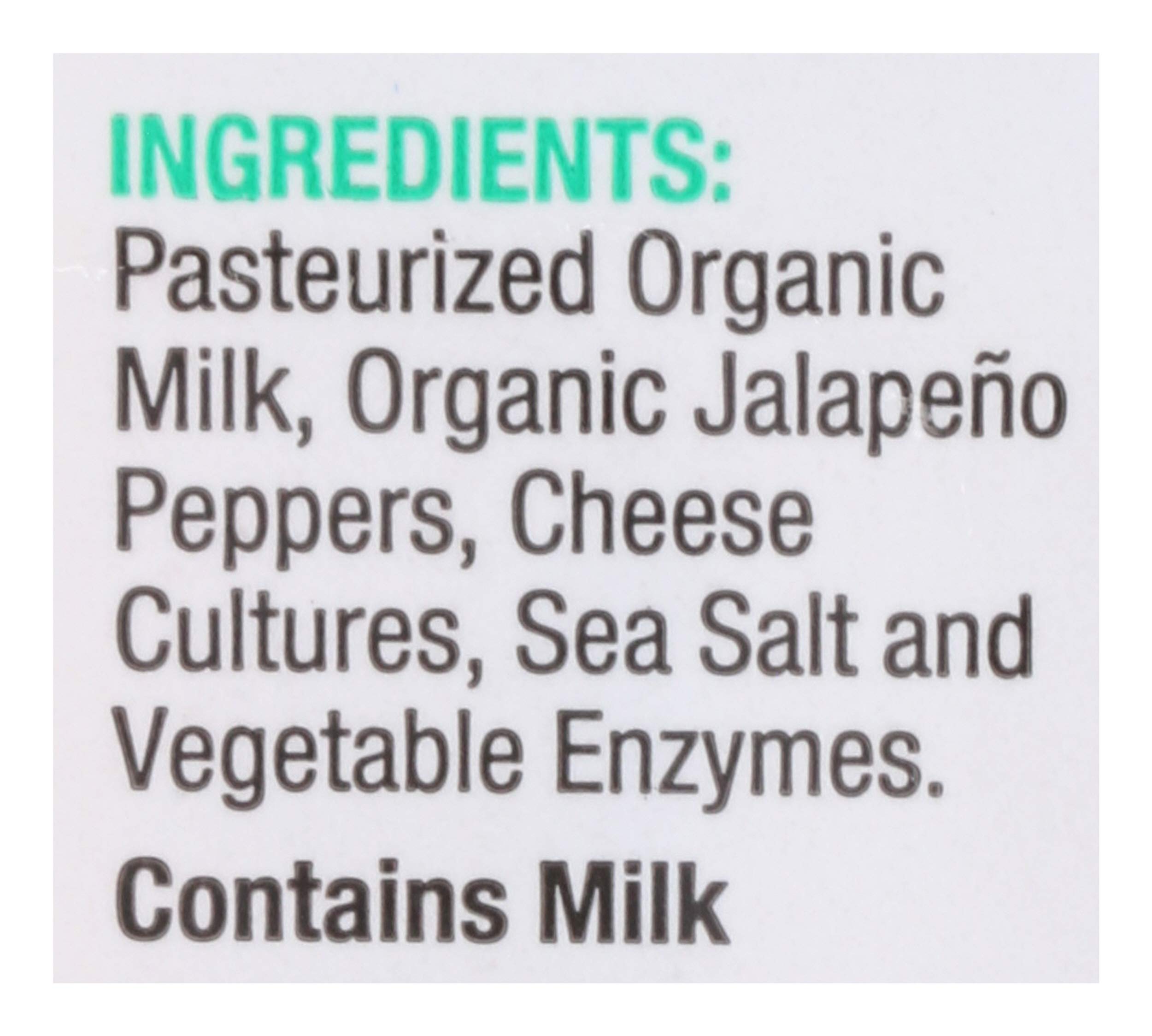 Organic Pepper Jack Cheese Sliced 6 oz - Perfect for Sandwiches & Snacking