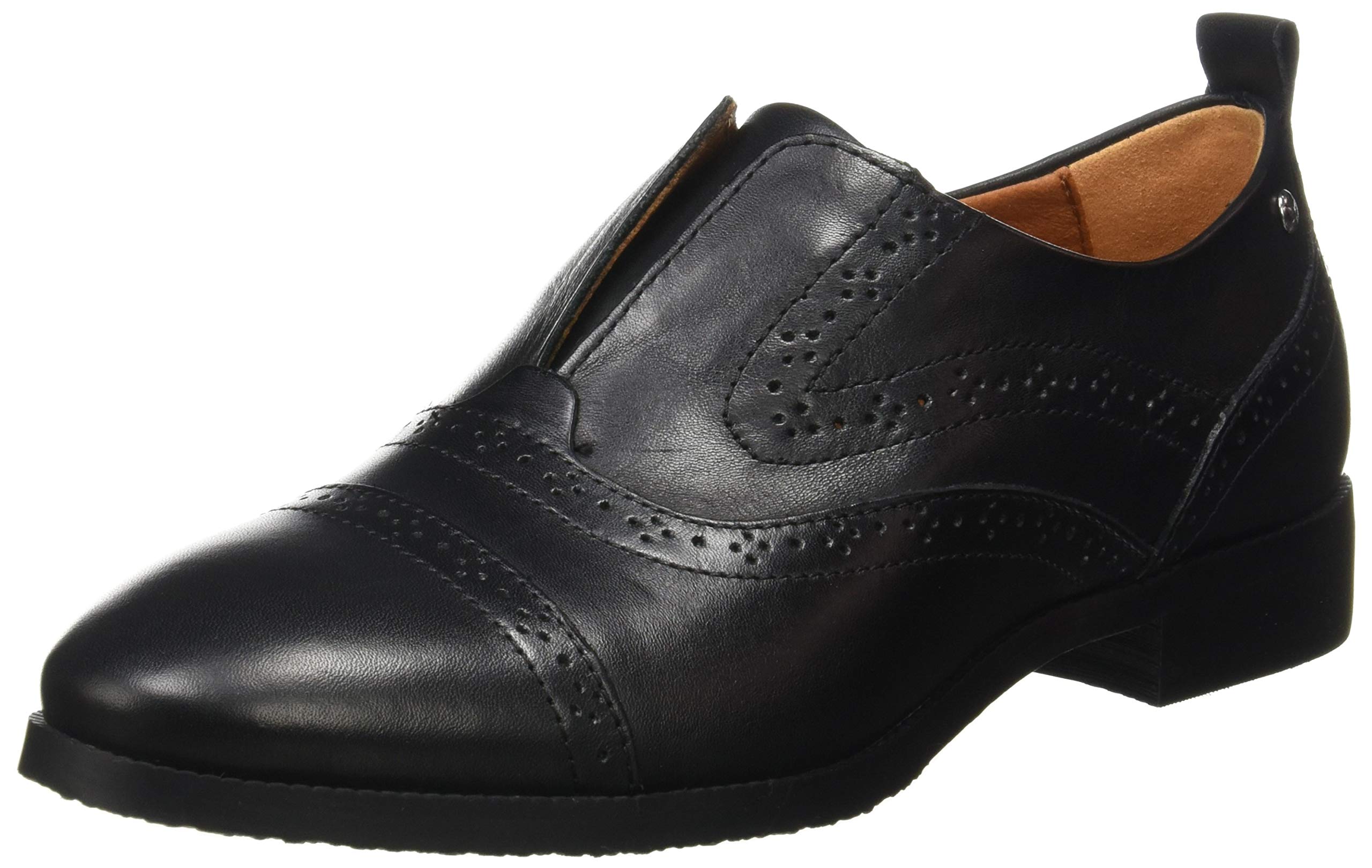 PIKOLINOS Women's Leather Flat Ankle Boots - Comfortable Royal Blue Casual Shoes for Walking, Work & Everyday Wear