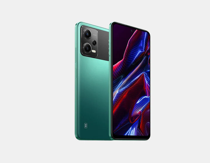 Xiaomi Poco X5 5G Smartphone - 128GB ROM 6GB RAM, Dual SIM GSM Unlocked (Green) - Perfect for Gaming, Streaming & Work on the Go