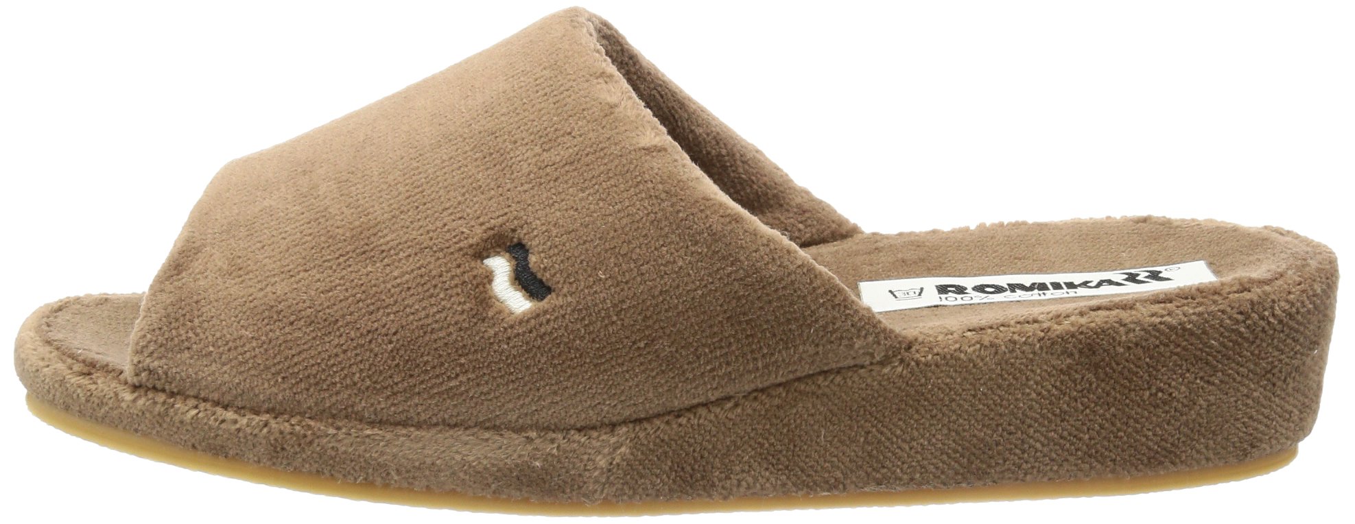 Romika Men's Comfortable Indoor/Outdoor Slippers - Soft Memory Foam House Shoes for Relaxation at Home, Lounging & Backyard Use