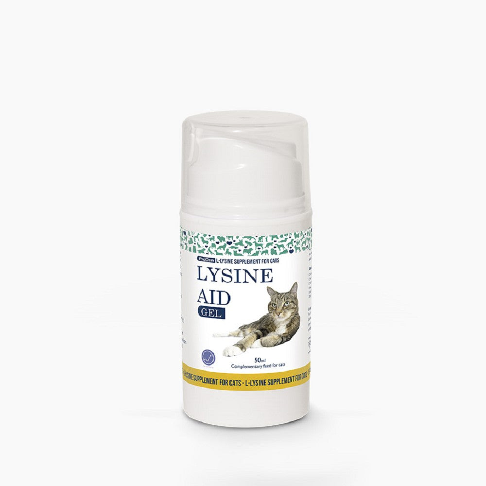 Premium Lysine Supplement Gel for Cats - Immune Support & Respiratory Health - Ideal for Kittens & Adult Cats - Vet Recommended Formula for Daily Use at Home
