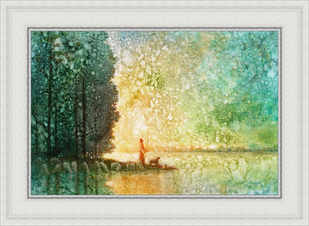 Beside Quiet Waters - Premium Home Decor for Relaxing Spaces | Perfect for Living Rooms, Bedrooms & Meditation Areas