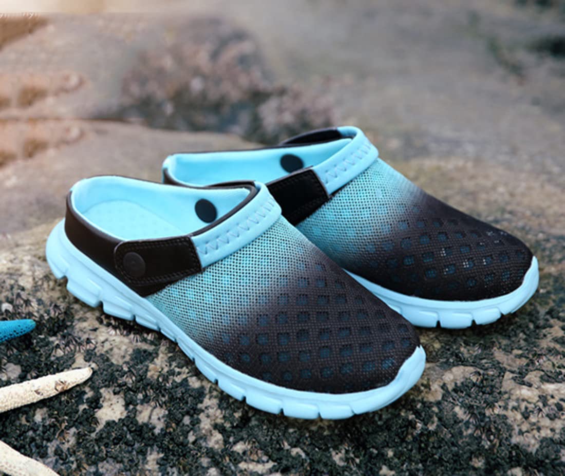 Axcone Unisex Garden Clogs - Breathable Mesh Summer Slippers for Men & Women - Lightweight Non-Slip Outdoor Beach Sandals - Perfect for Gardening, Poolside, and Beach Vacations