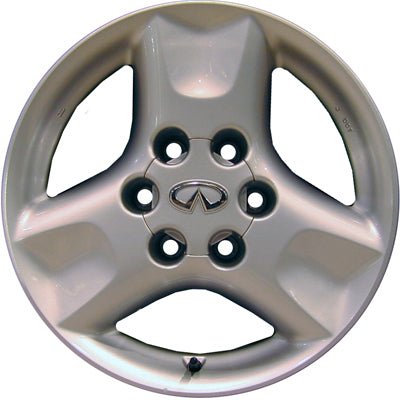 Original OEM 17-Inch Silver Alloy Wheel Rim for 2001-2003 Infiniti QX4 (ALY073675, 403003W725) - Perfect Replacement for Damaged Wheels & Off-Road Adventures