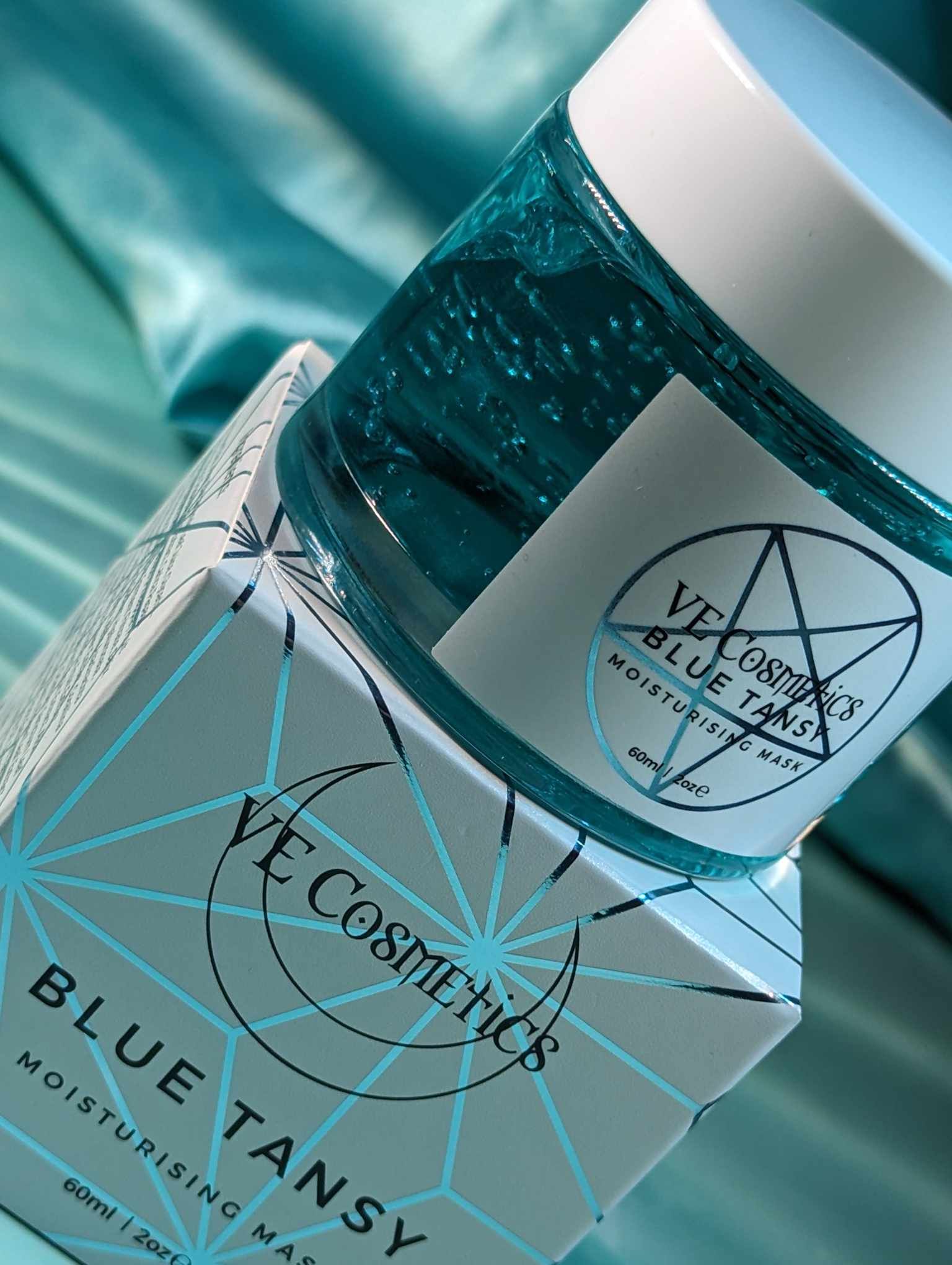 Blue Tansy Moisturizer - Hydrating Sleep Mask for Overnight Skin Repair | Perfect for Dry, Sensitive Skin & Nighttime Skincare Routine