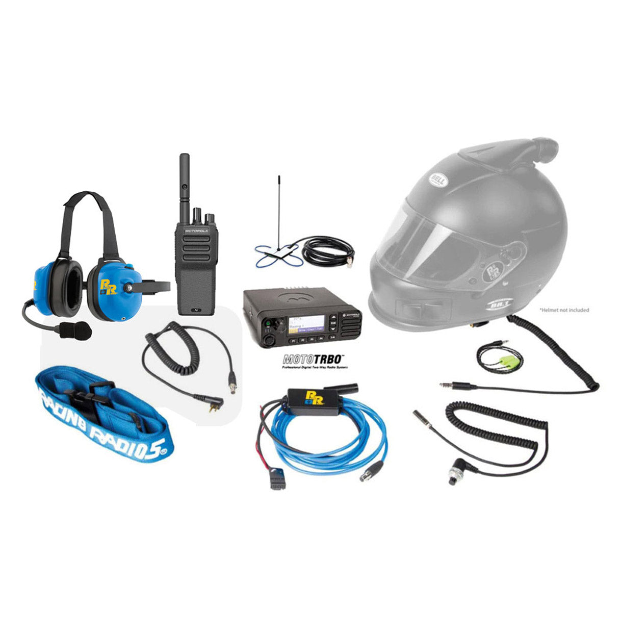 Motorola MOTOTRBO XPR 5550e Digital Two-Way Radio Mobile System with Long Track Antenna - Perfect for Commercial Fleet Communication, Construction Sites & Emergency Response Teams