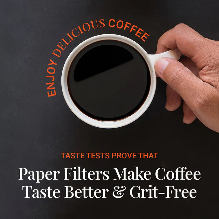 AeroPress XL Paper Micro Filters (200 Pack) - Premium Coffee Filters for Espresso & Cold Brew - Perfect for Home, Office & Travel Use