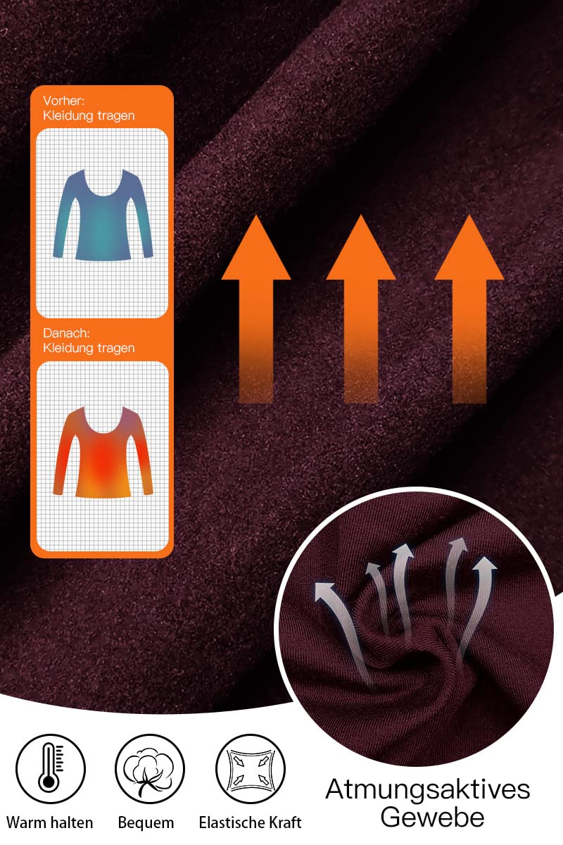 VUTRU Women's Long Sleeve Workout T-Shirt - UPF 50+ UV Sun Protection Yoga Running Shirt with Thumbholes for Cycling, Gym & Outdoor Sports | Moisture-Wicking Activewear for Hiking, Jogging & Fitness