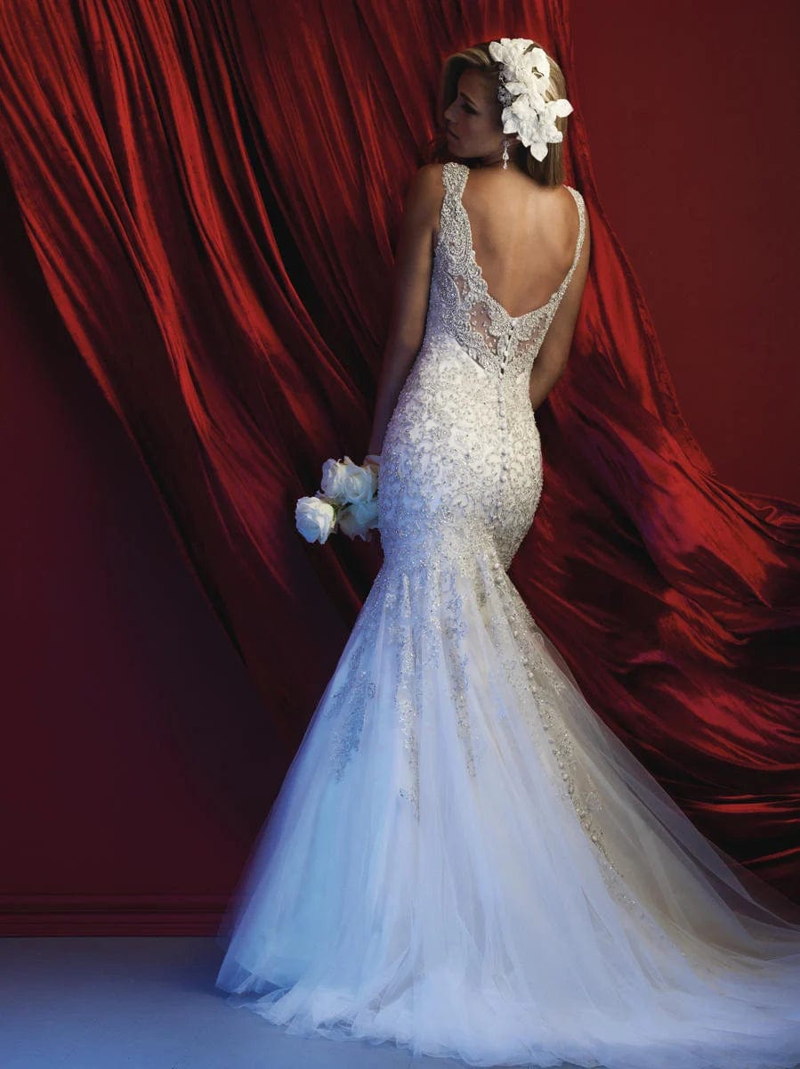 Allure Couture C369 Women's Plus Size 14 Evening Dress - Perfect for Prom, Cocktail Parties & Special Occasions