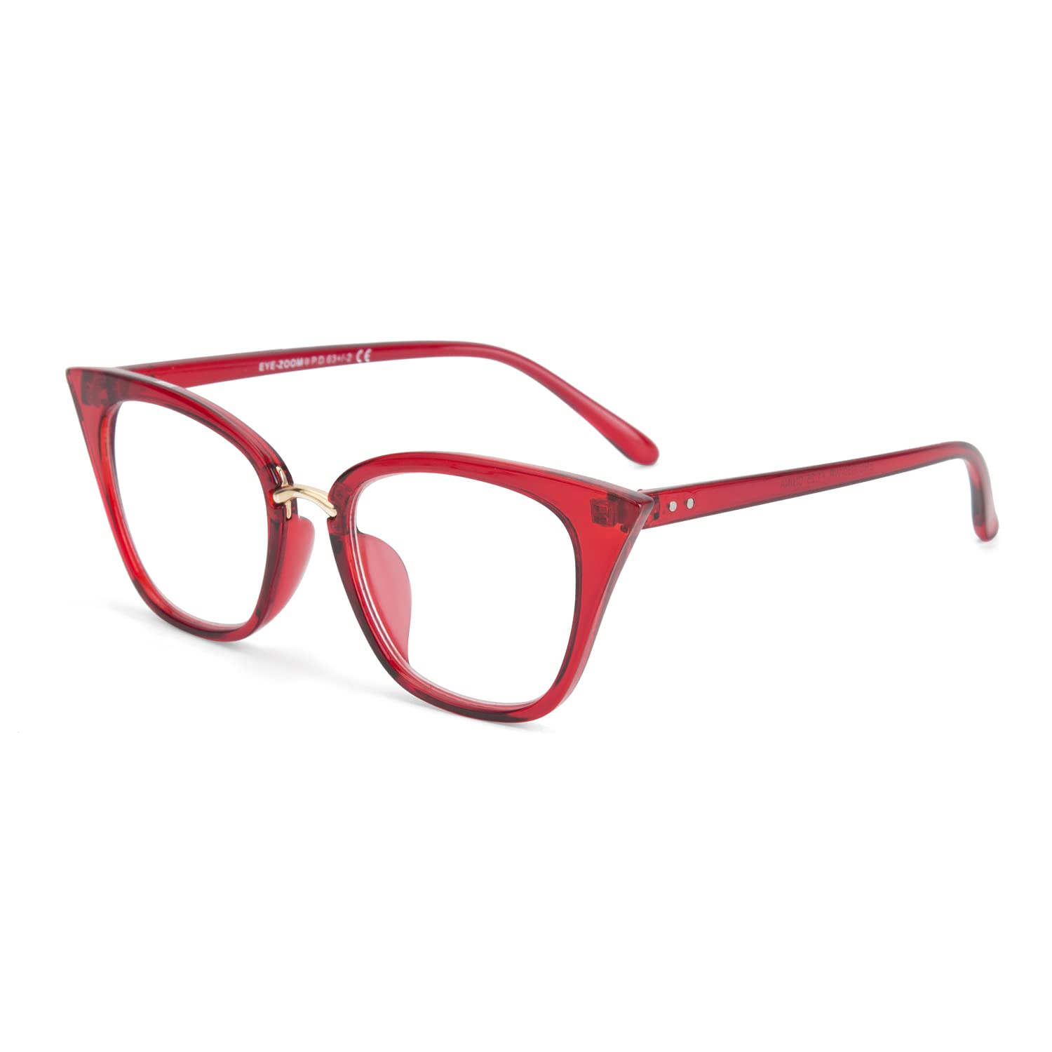 3 Pack Stylish Cat Eye Reading Glasses for Women - Fashionable & Lightweight Readers for Reading, Working, and Computer Use
