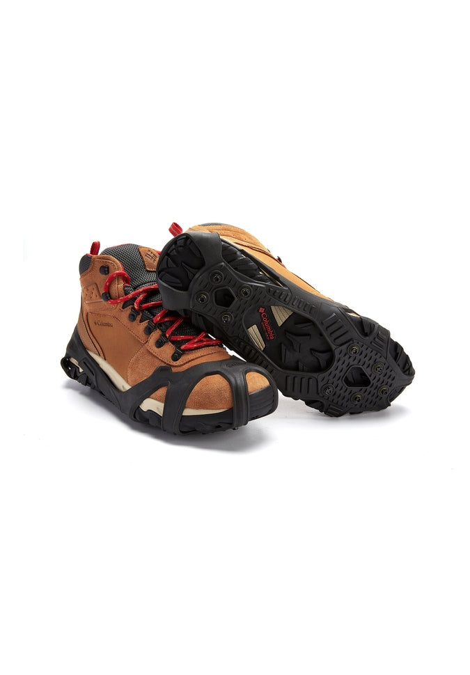 Icetrax V3 Hex Ice Cleats for Shoes - Non-Slip Traction for Winter Walking, Hiking & Running on Ice & Snow - Best for Outdoor Activities