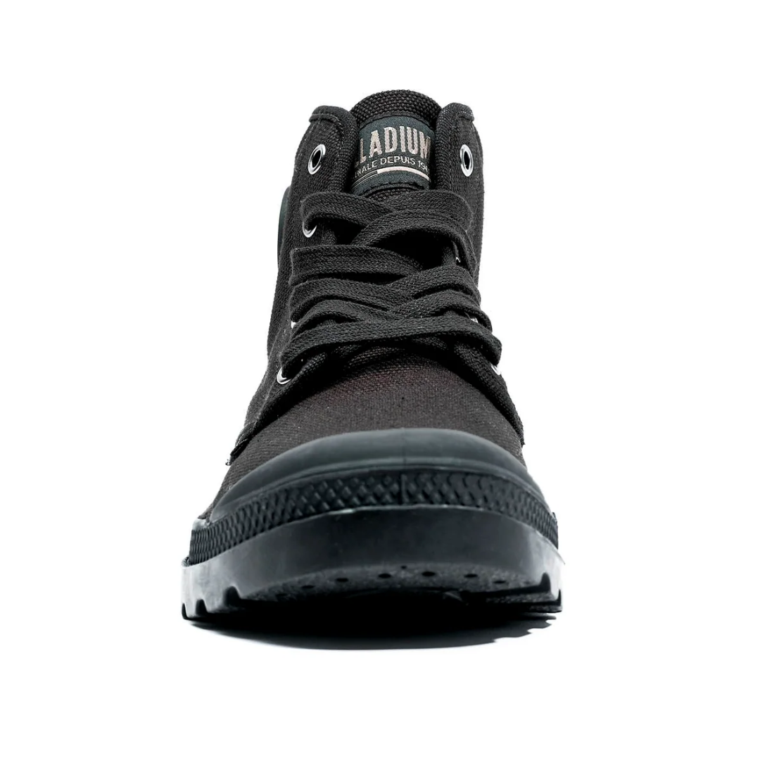 Palladium Women's Pampa Hi Black Boots - Stylish & Comfortable Ankle Boots for Casual Wear, Hiking & Outdoor Adventures