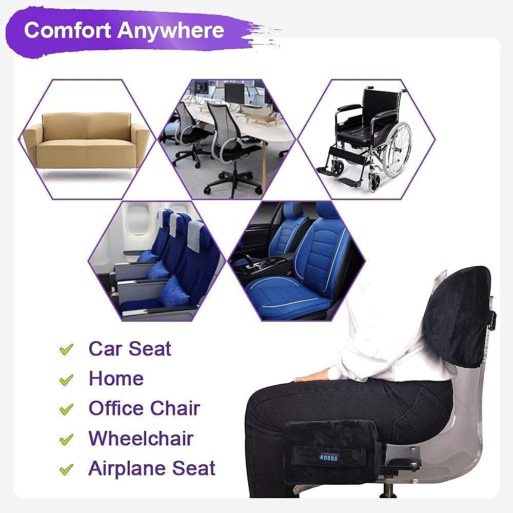 Post-Surgery BBL Pillow - Brazilian Butt Lift Recovery Cushion for Sitting, Driving & Chair Support - Comfortable Toilet Riser & Booty Pillow for Women - Perfect for Post-Op Care, Office & Car Use
