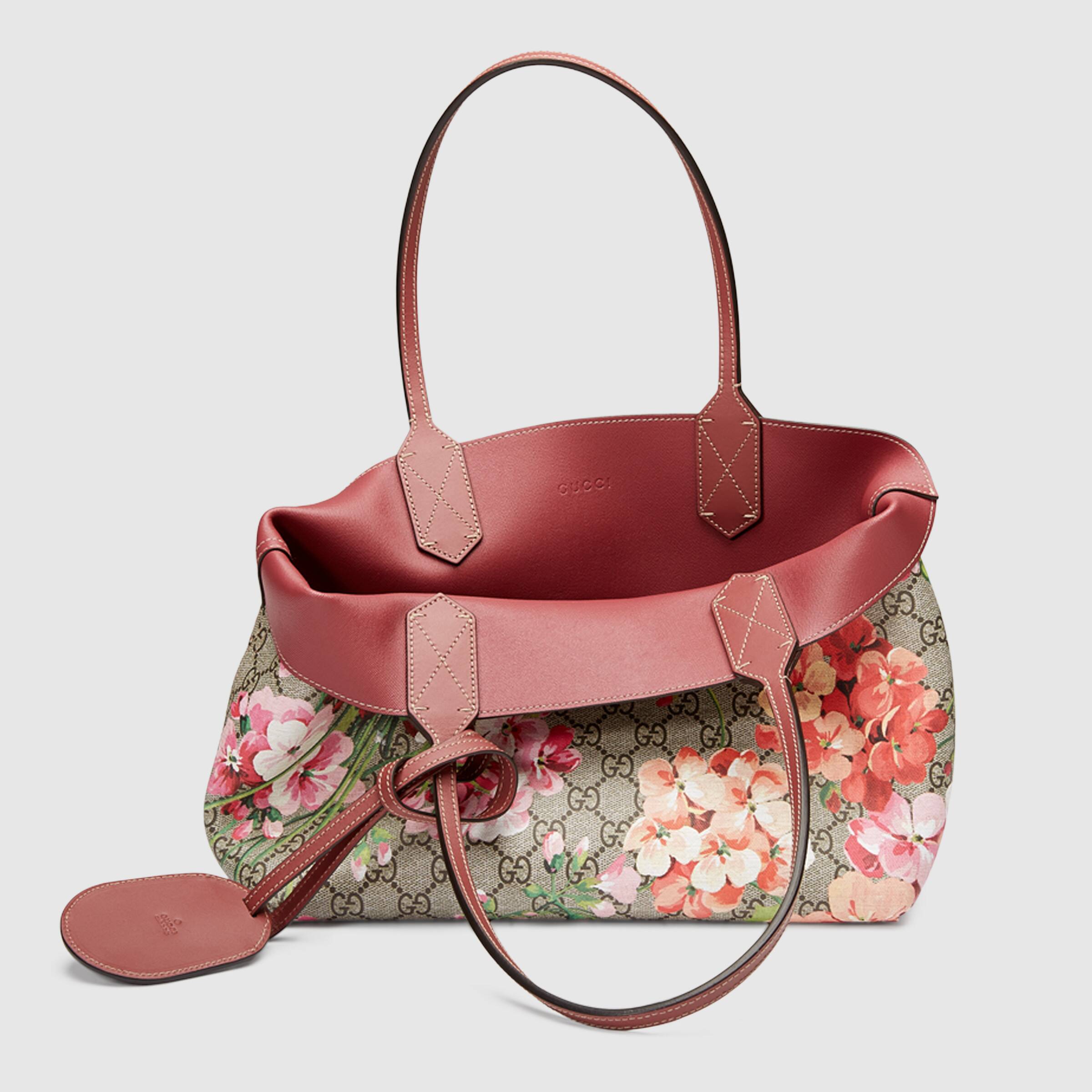 Gucci GG Blooms Reversible Tote Bag - Luxury Designer Handbag for Women, Fashionable Shoulder Bag & Work Tote - Perfect for Office, Travel & Everyday Use