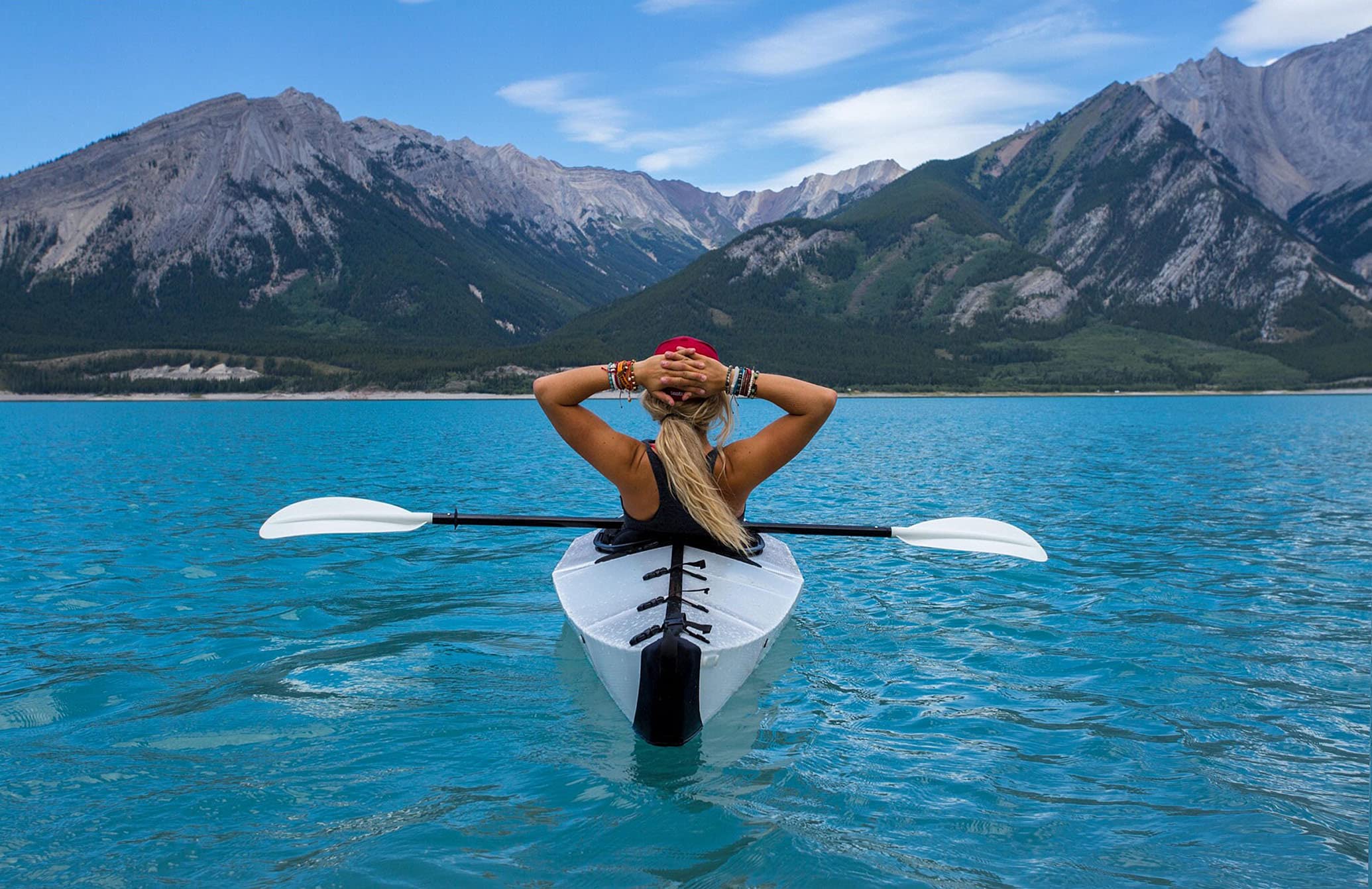 500-Piece Wooden Jigsaw Puzzle - Mountain Kayak Scenery - Fun & Challenging Brain Game for Adults & Kids - Perfect Gift for Thanksgiving, Christmas & Birthdays - Great for Family Game Nights & Relaxation