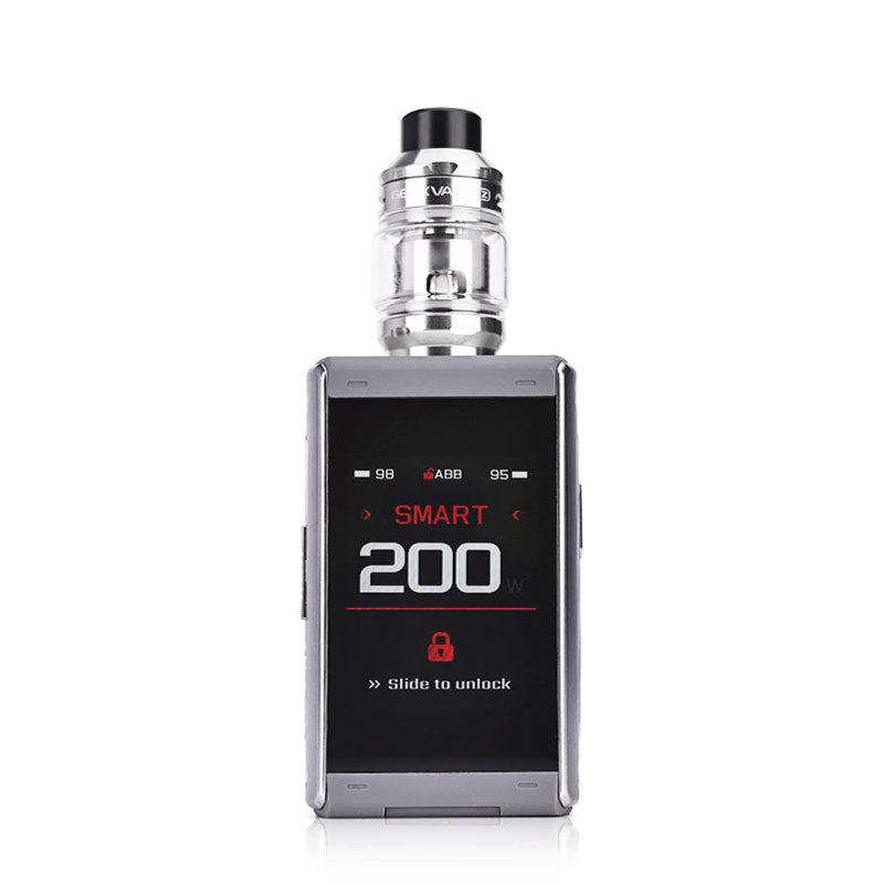 GeekVape T200 Mod Kit - Advanced 200W Vape Mod with Touchscreen & IP68 Waterproof for Cloud Chasing - Perfect for Vaping Enthusiasts & Outdoor Adventures