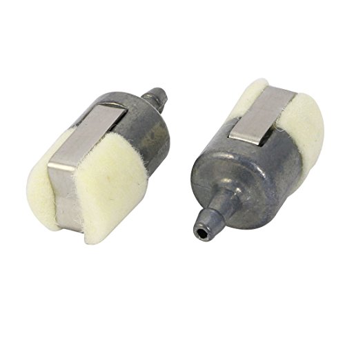 uxcell 2Pcs Fuel Filter Replacement for Weedeater Chainsaw Trimmer Edger Blower (Fits 2016-1 Models) - Perfect for Lawn Maintenance, Landscaping and Outdoor Power Equipment Repair