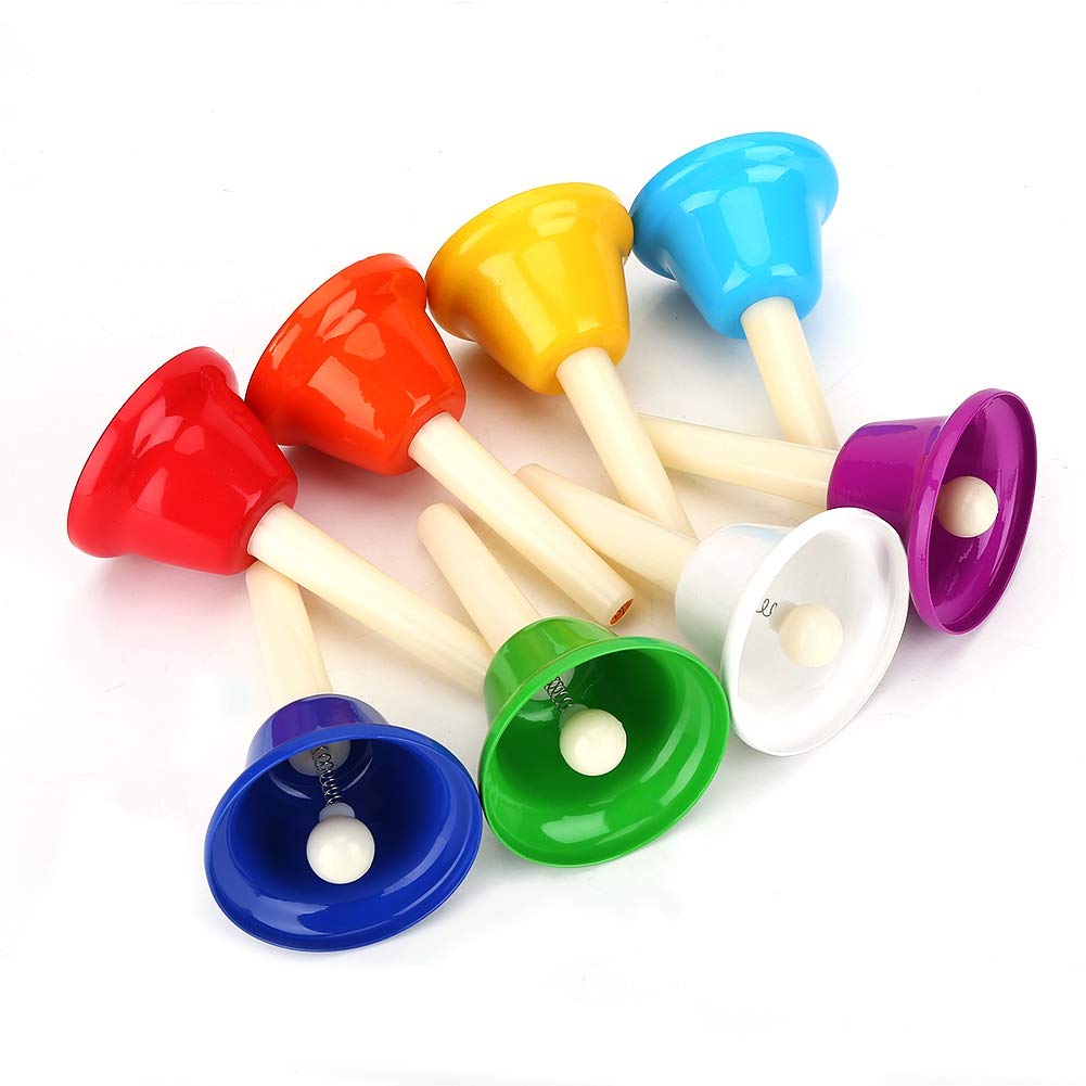 Premium Metal Handbells for Classroom & Daycare - High-Quality Music Handbells Set for Kids, Choir, and Educational Activities | Perfect for Music Lessons, Group Performances & Early Childhood Development