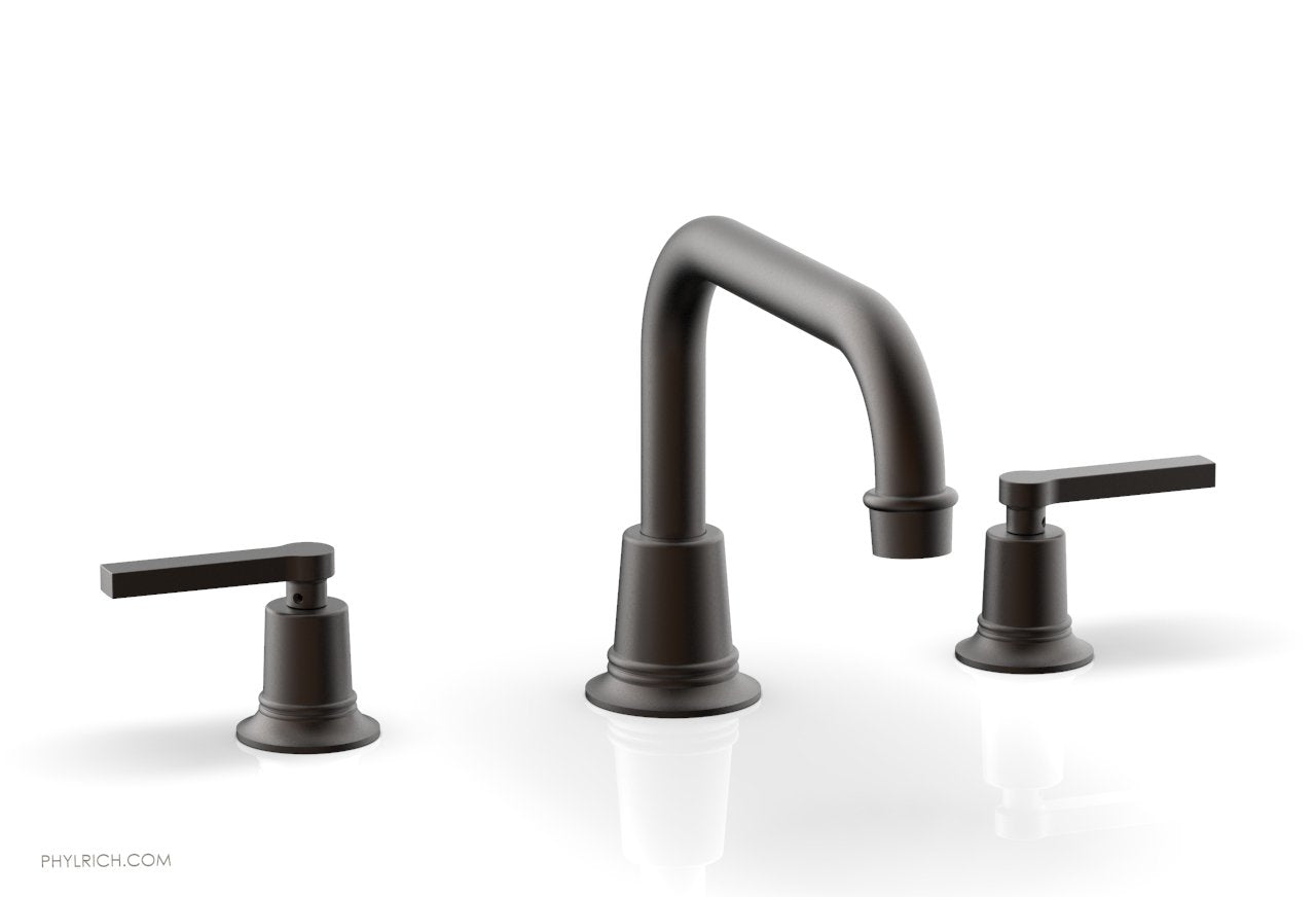HEX MODERN Deck Tub Faucet Set with Lever Handles 501 45 - Perfect for Outdoor Showers, Poolside Installations & Modern Patio Designs