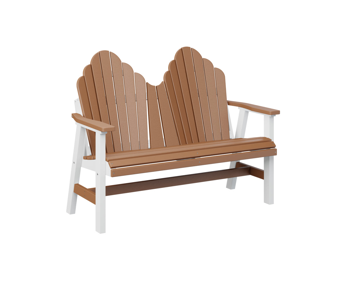 Berlin Gardens Cozi Back Loveseat - Outdoor Patio Furniture Set with Cushions, Weather-Resistant & Comfortable for Garden, Deck, Poolside Relaxation