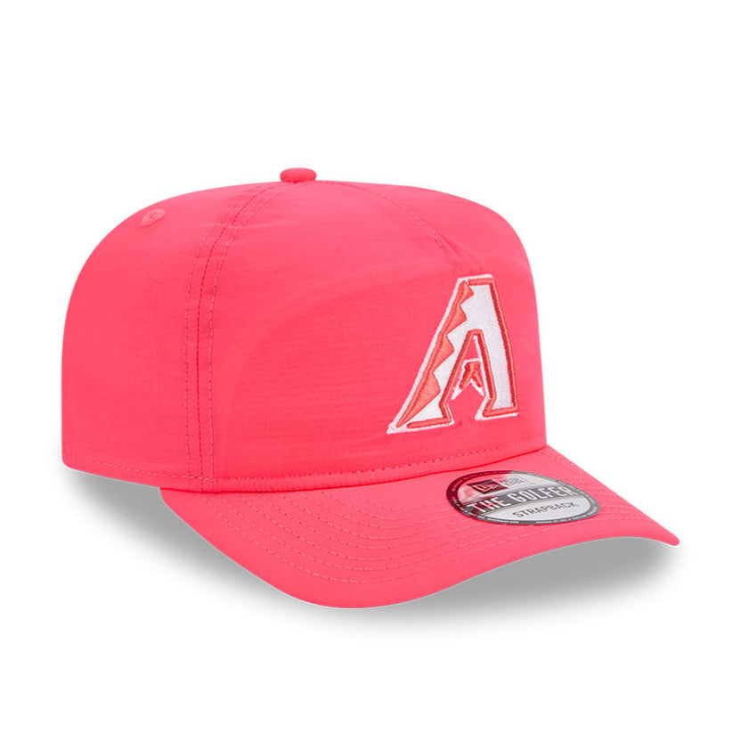 New Era Arizona Diamondbacks Infrared Strapback Hat - Lightweight Nylon Golf & Everyday Cap for Men & Women - Perfect for Sports, Outdoor Activities & Casual Wear