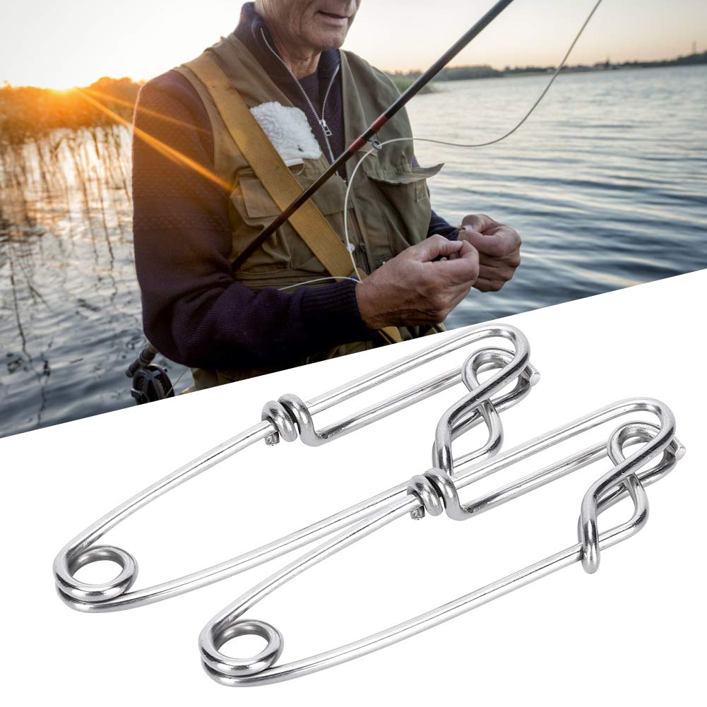 Premium Fishing Longline Snap Clips - Easy On/Off Tuna Clips for Crabbing, Shrimping & Longline Fishing | Durable Fishing Tackle with Floats | Ideal for Saltwater Tuna Fishing & Offshore Angling