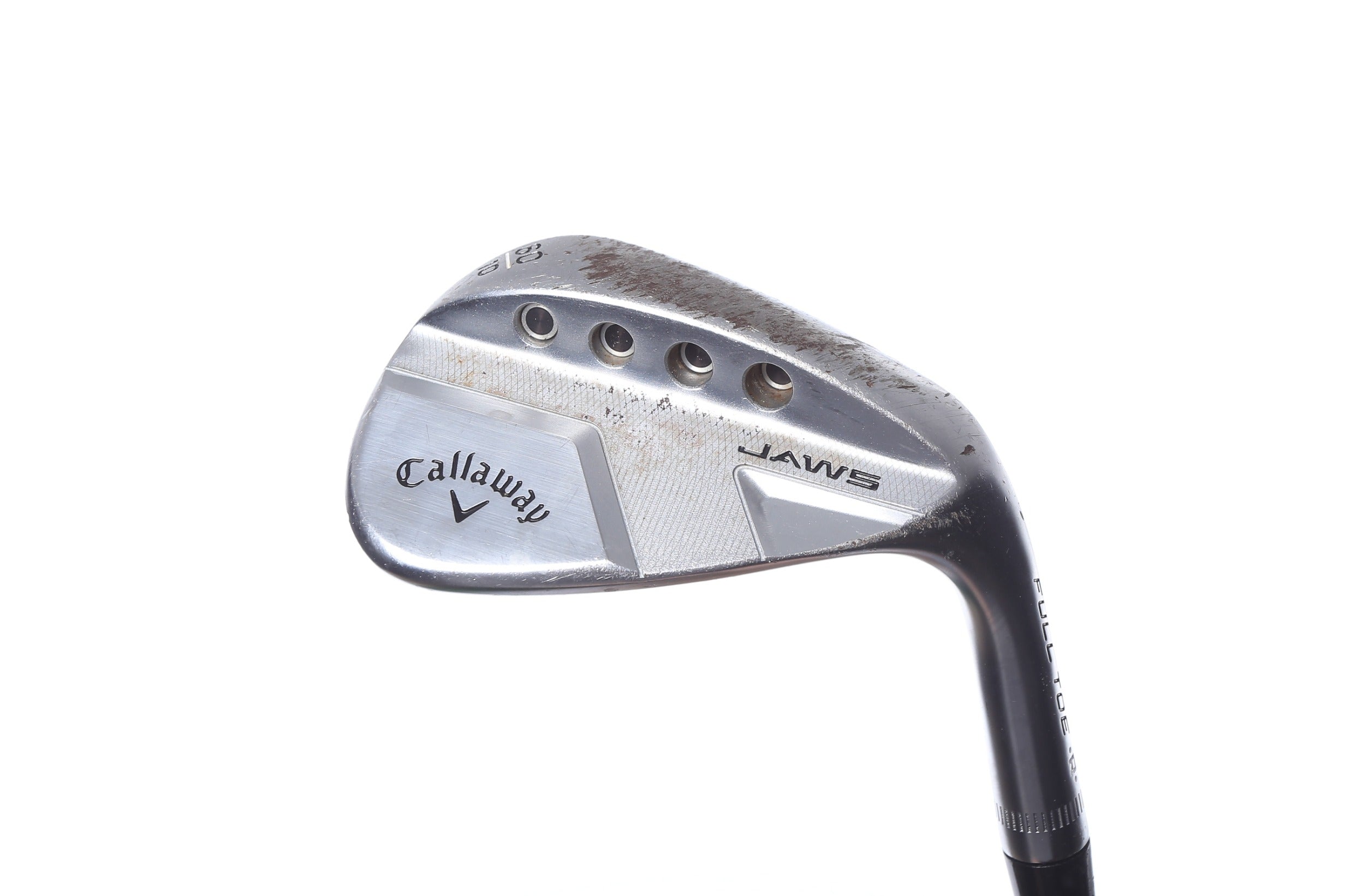Used Callaway JAWS Raw Chrome Lob Wedge 60° Stiff Flex Right Hand Golf Club - Perfect for Short Game Shots, Bunker Play & Precision Approach Shots