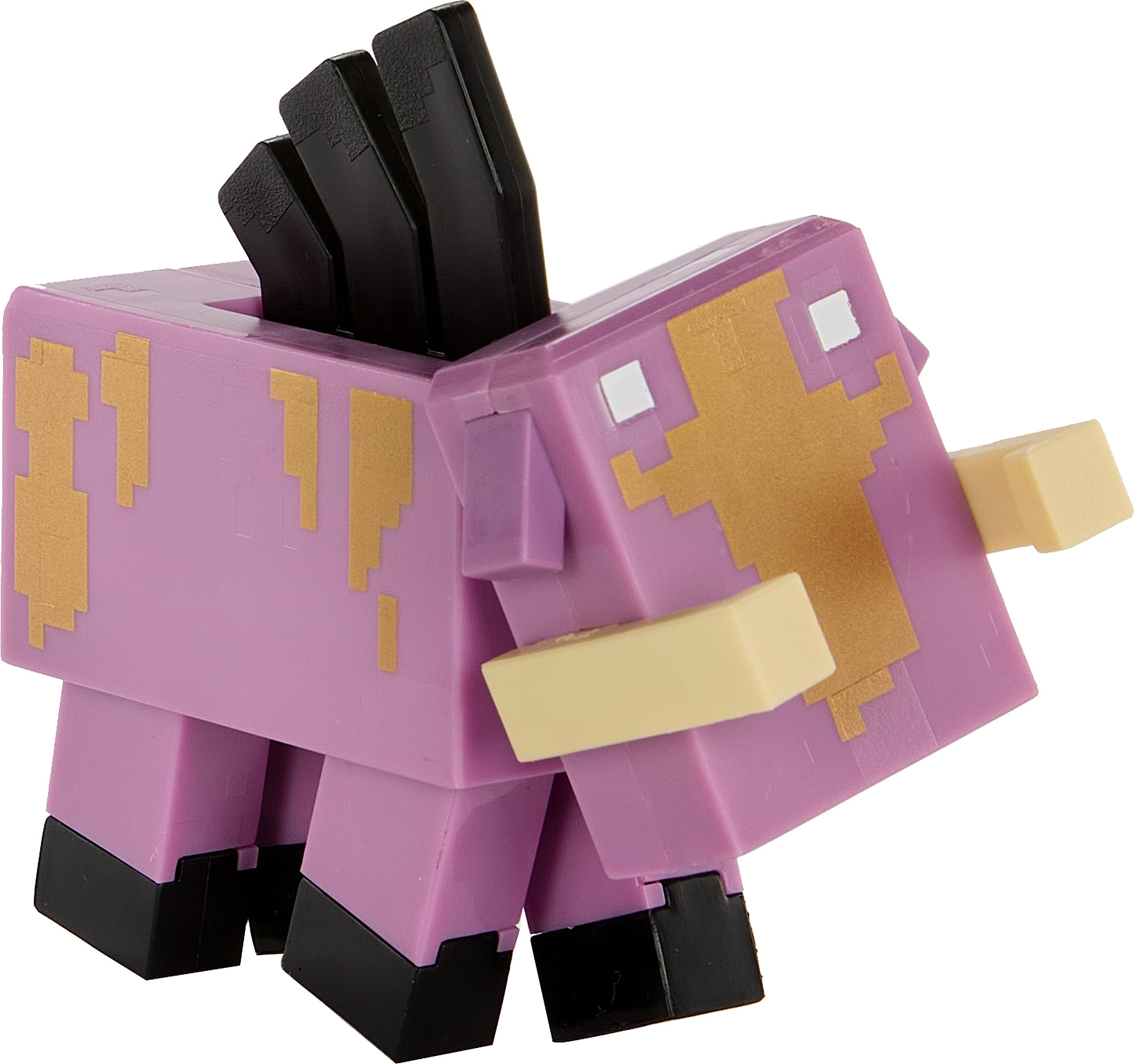 Mattel Minecraft Legends 3.25-inch Boar Action Figure with Attack Feature & Accessory - Collectible Toy for Kids & Fans - Perfect for Play, Display & Minecraft Themed Parties