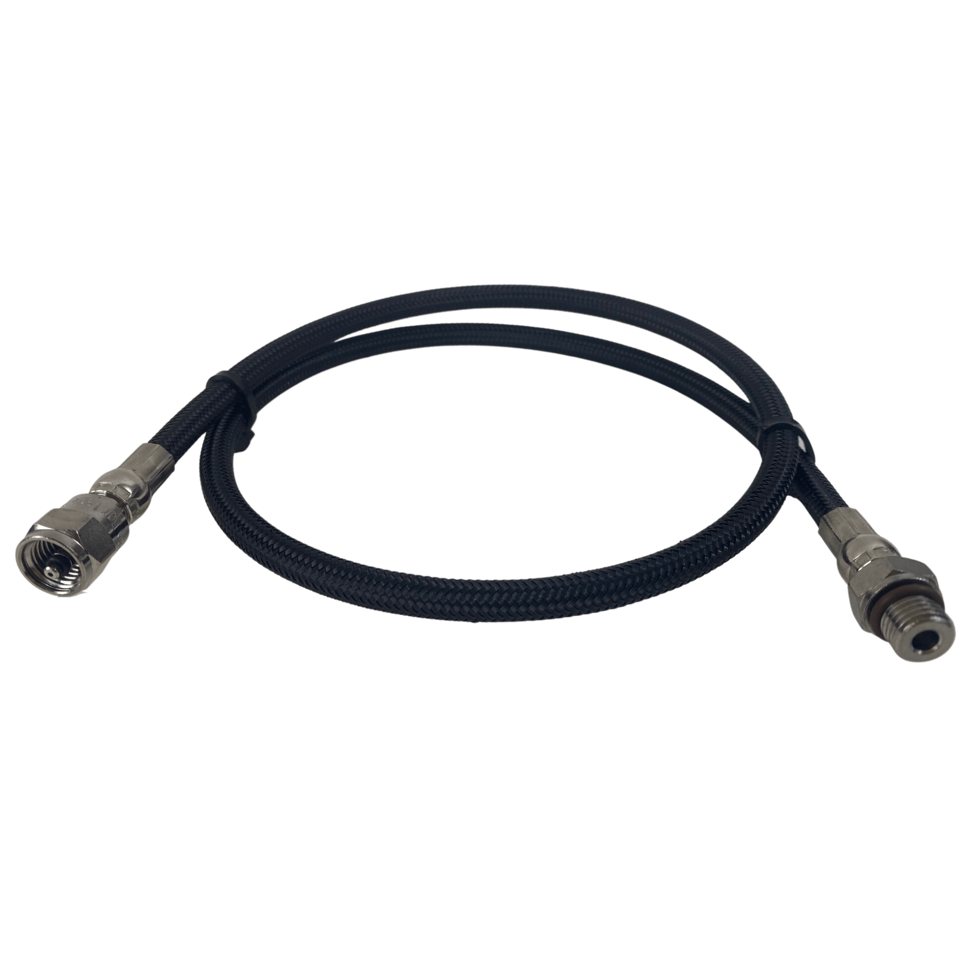 Promate 32 High Pressure Scuba Dive Gauge Flex Hose with Spool - Professional Scuba Diving Equipment for Underwater Exploration and Safety