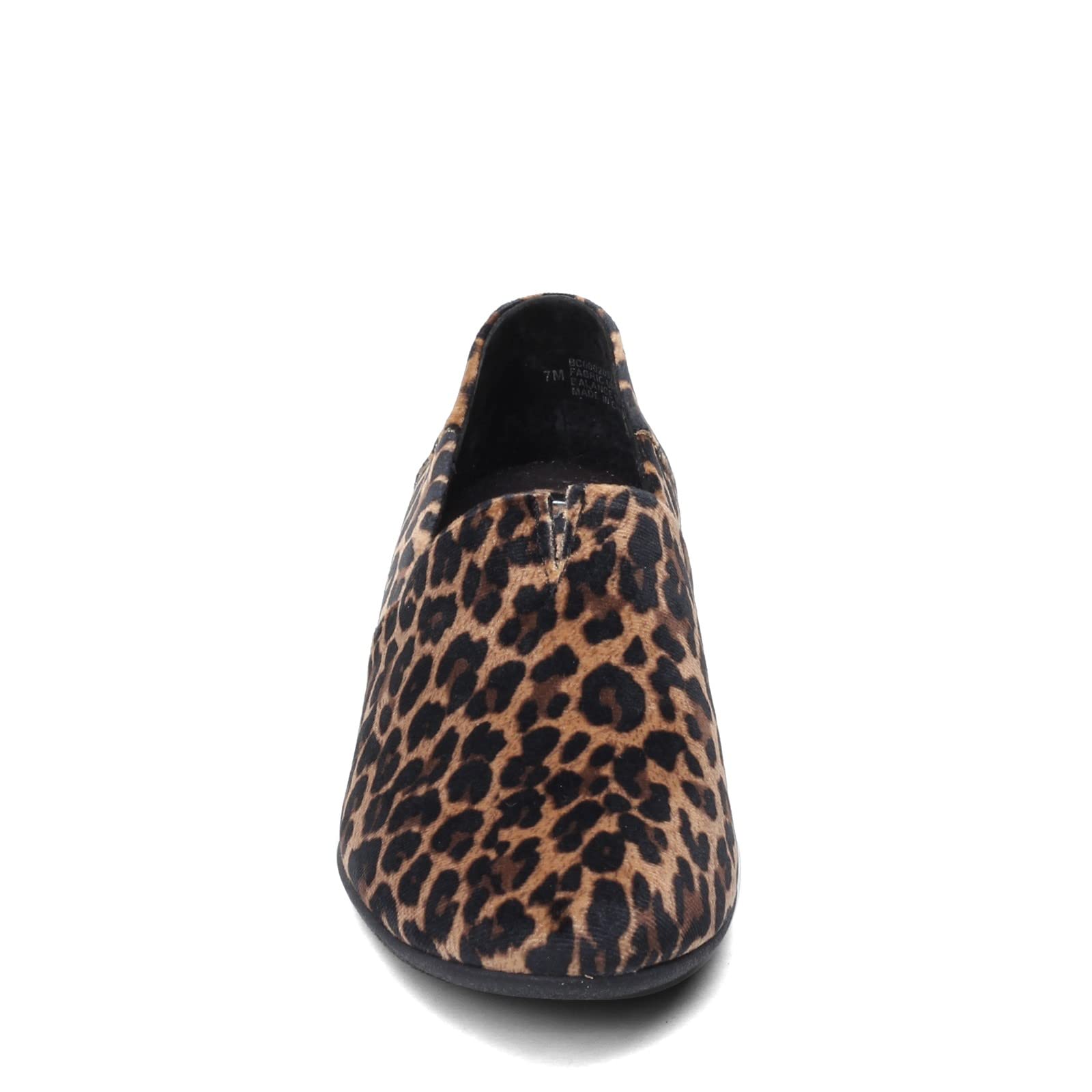 B.O.C. Women's Suree Animal Print Slip-On Loafers - Tan Size 8 Medium (B,M) | Comfortable Casual Shoes for Work, Travel & Everyday Wear