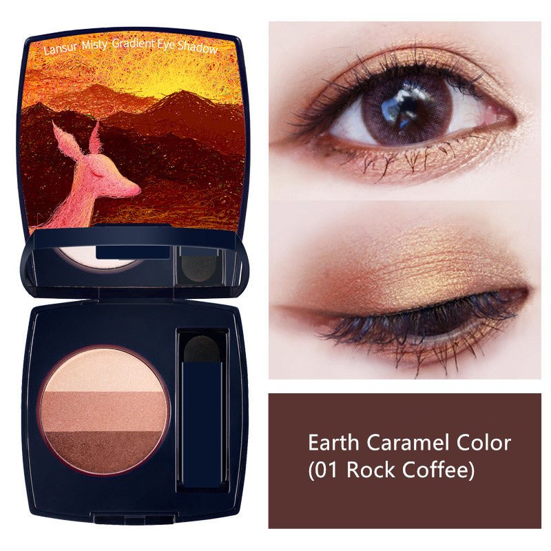 LANSUR Palace Museum Inspired Women's Eye Shadow Palette - 12 Color Matte & Shimmer Makeup Set for Party, Wedding, and Daily Wear