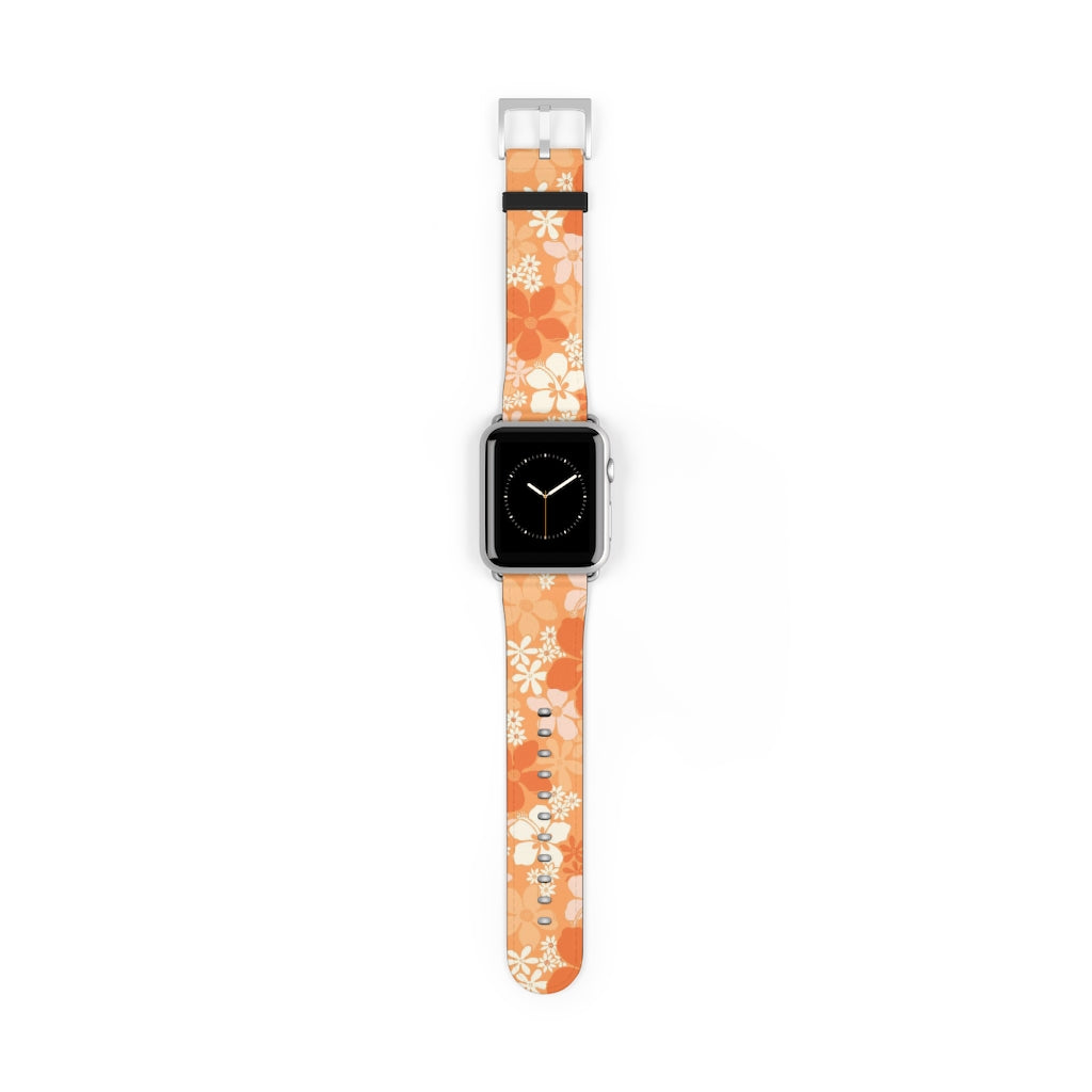 Groovy Pua Watch Band - Durable Silicone Replacement Strap for Apple Watch, Fitbit & Samsung - Perfect for Workouts, Swimming & Everyday Wear