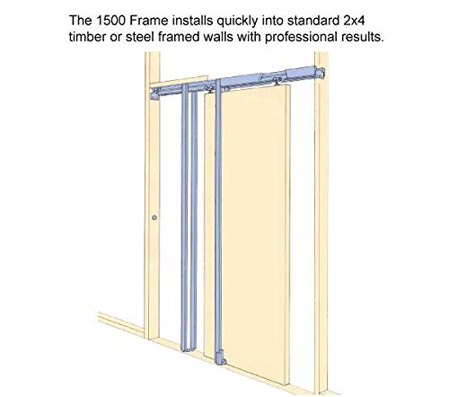 SARTODOORS 42x80 Pocket Sliding Brown Door with Frame - Planum 0020 Chocolate Ash Finish | Solid Core Closet Door with Hardware & Trims | Perfect for Bedrooms, Walk-in Closets & Space-Saving Room Dividers