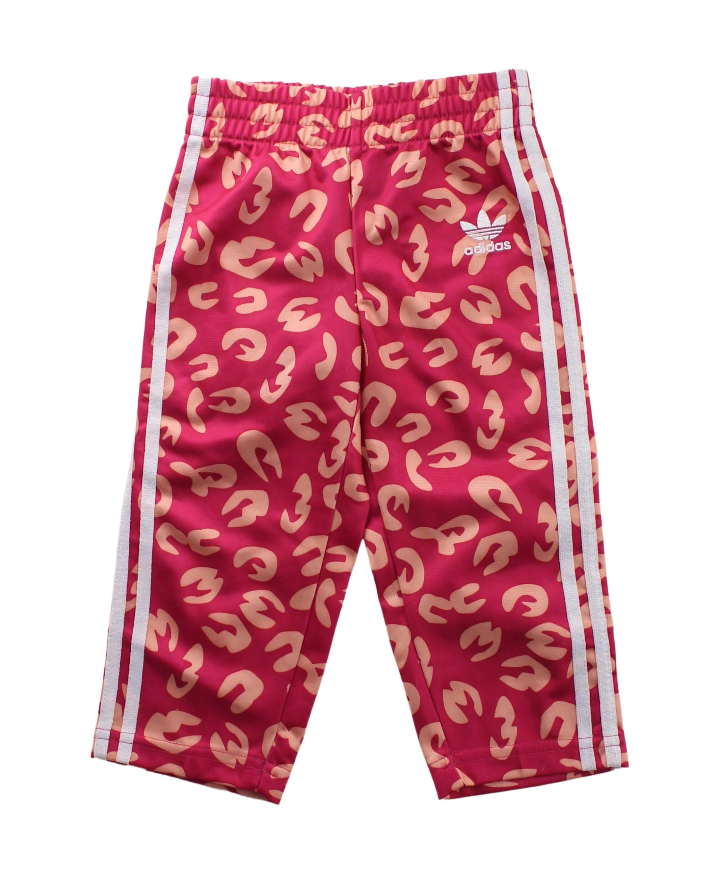 Adidas Kids Sweatshirt and Sweatpants Set for Boys & Girls 12-18 Months - Soft Cotton Jogger Outfit for Playdates, Daycare & Casual Wear
