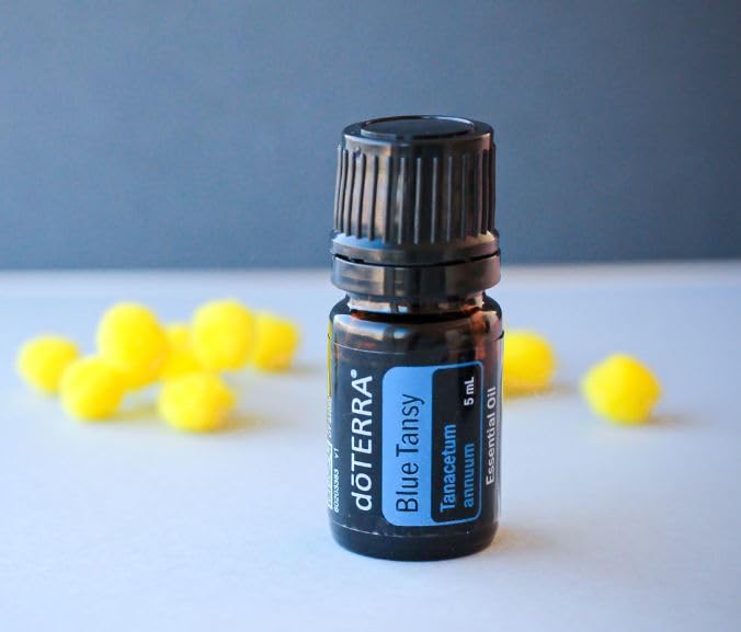 doTERRA Blue Tansy Essential Oil 5mL - 100% Pure Therapeutic Grade Aromatherapy Oil for Relaxation, Skin Care & Stress Relief | Perfect for Diffusers, Massage & DIY Beauty Products
