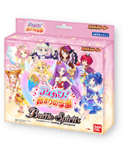 Battle Spirits TCG [SD 50] Aikatsu! New Start at the Academy Collaboration Mega Deck - Anime Trading Card Game for Collectors & Players - Perfect for Tournaments, Game Nights & Anime Fans