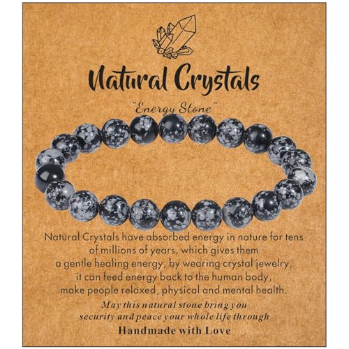 Black-Snowflake Obsidian