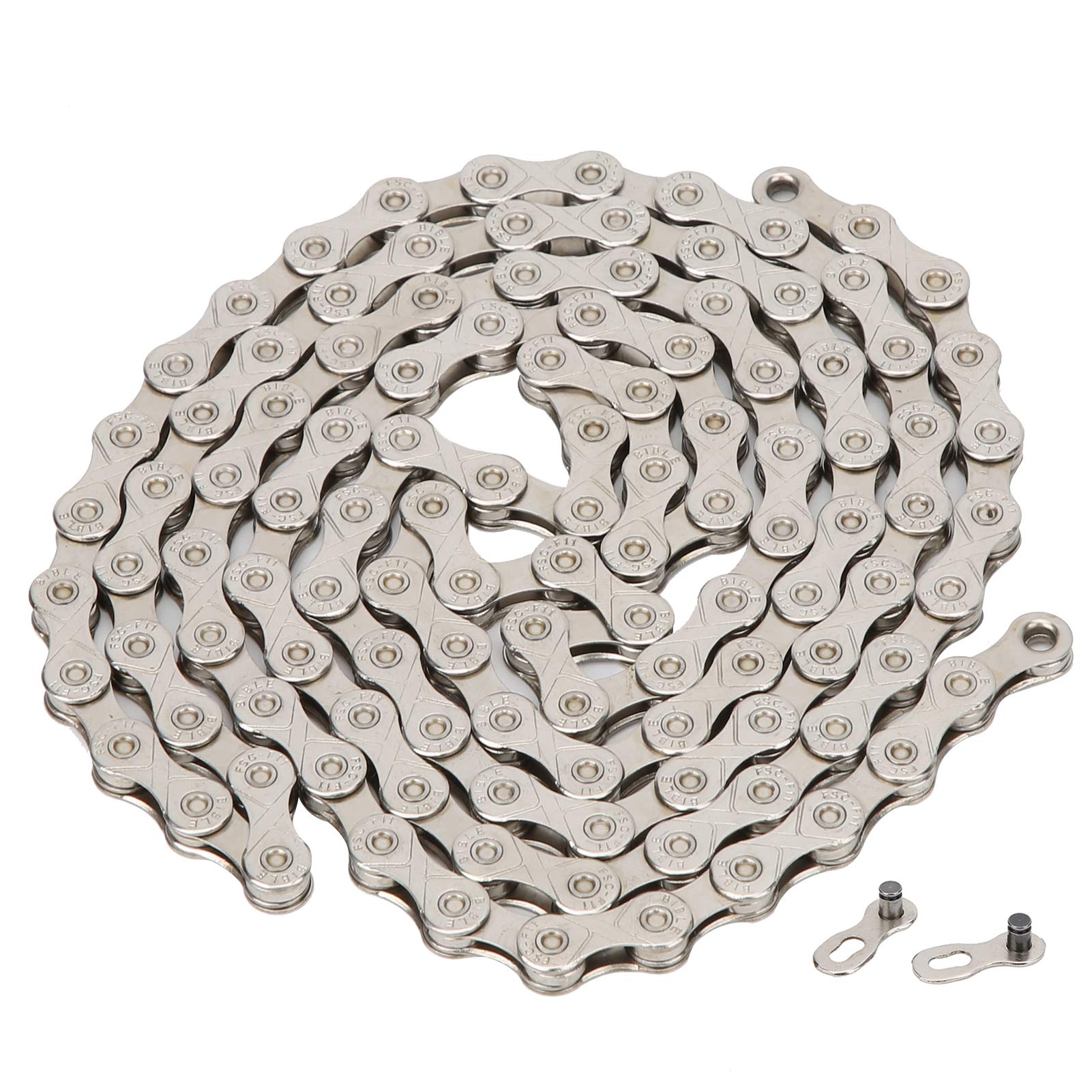 Keenso 11-Speed Bike Chain - F11 116 Links Adjustable Steel Bicycle Chain for Road & Mountain Bikes | Perfect for Cycling, Commuting & Outdoor Adventures