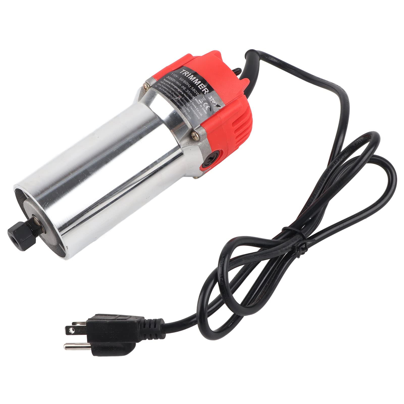 110V Electric Wood Trimmer - 30000RPM High-Speed Handheld Router Tool with Laminator Set for Woodworking & DIY Projects - Perfect for Carving, Trimming, and Edge Finishing