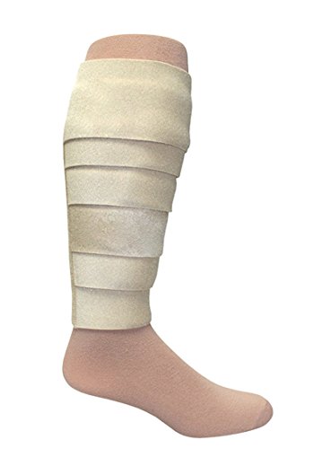 FarrowWrap Strong Leg Support Brace - Tan Color, FarrowMed (Regular to XLarge) - Ideal for Knee Pain Relief, Sports Injury Recovery & Post-Surgery Support