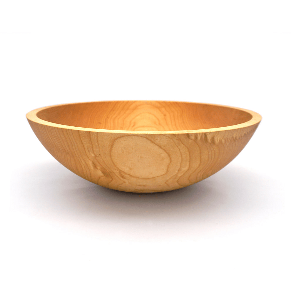 Premium J.K. Adams Hardwood Maple Bowl Set - 3 Sizes for Kitchen, Dining & Serving - Natural Wood Salad, Fruit & Snack Bowl for Home Decor & Entertaining