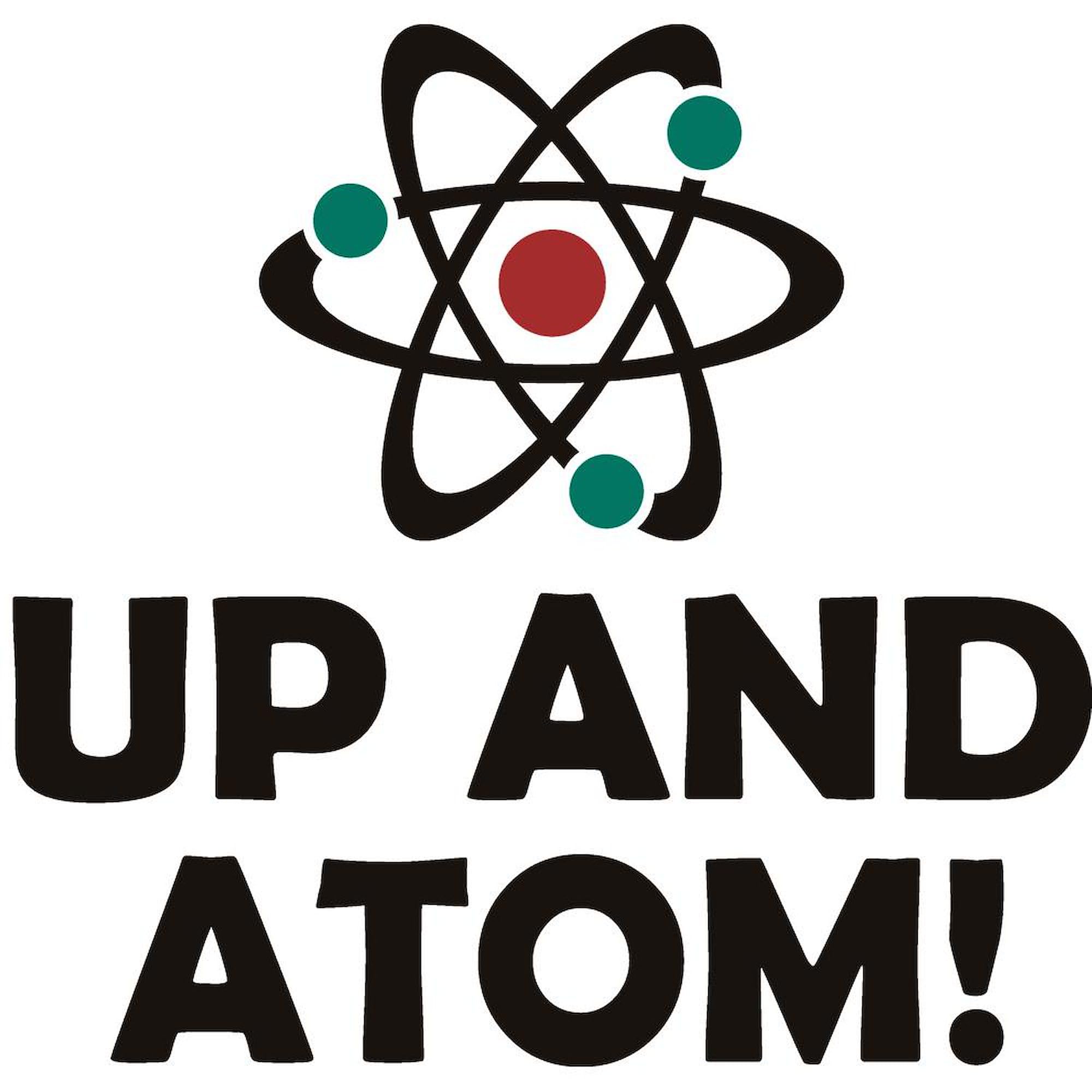 Up And Atom 11 oz (325 ml) Ceramic Coffee Mug - Funny Science Novelty Cup for Teachers, Chemists & Physics Lovers - Perfect for Office, Lab or Home Use