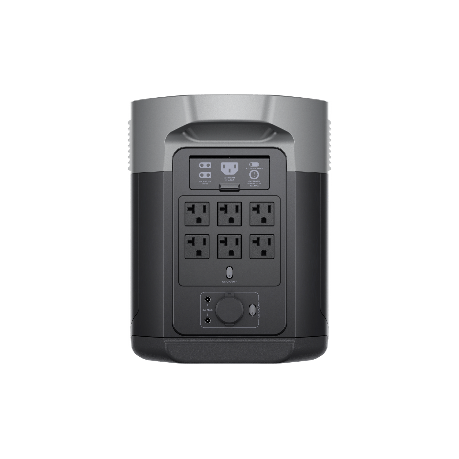 EcoFlow DELTA 2 MAX (1900Wh) Portable Power Station - Solar Generator for Camping, RV, Home Backup & Emergency Power Supply
